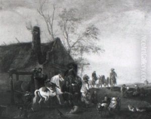 Vor Der Schmiede by Wilhelm Von Diez