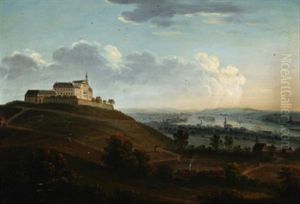 Ansicht Von Schlos Johannisberg by Jakob Diezler