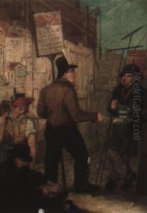 Selling Lottery Tickets by Robert Dighton the Elder