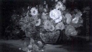 Still Life With Flowers by Mary Ella Dignam