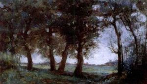 At The Edge Of The Meadow by Mary Ella Dignam