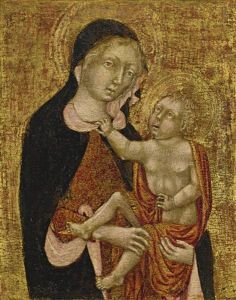 Madonna And Child by Giovanni di Paolo