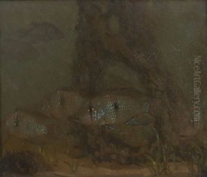Parelmoervissen by Gerrit Willem Dijsselhof