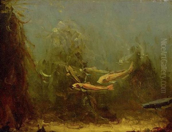 Fische Im Wasser (recto/verso) - view 1