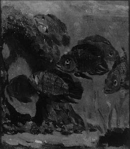 Vissen In Een Aquarium by Gerrit Willem Dijsselhof