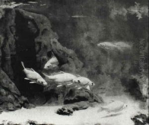 An Aquarium With Fish by Gerrit Willem Dijsselhof