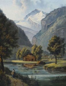 Lauterbrunnental Mit Jungfrau