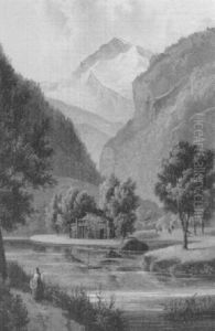 Ansicht Aus Dem Berner Oberland Ansicht Aus Dem Berner Oberland