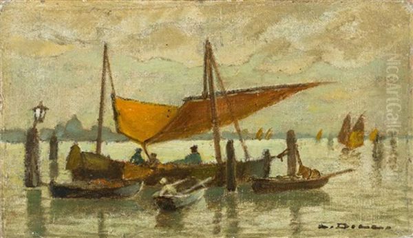Fischerboote In Der Lagune Vor Venedig - view 1