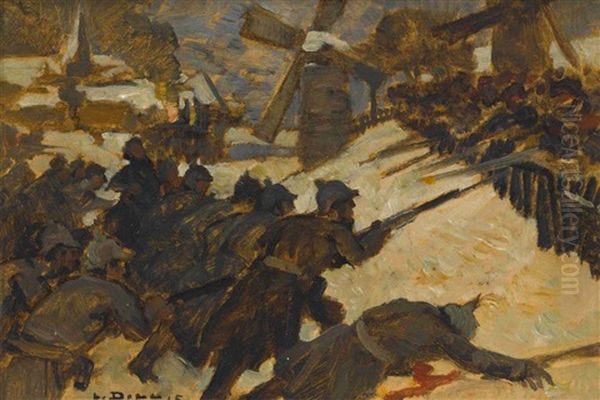 Infanterie by Ludwig Dill