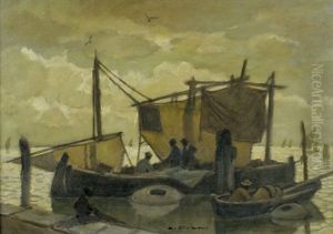 Am Strande Von Chioggia