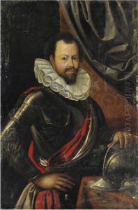 Ritratto Di Gentiluomo Con Armatura by Cesare Aretusi
