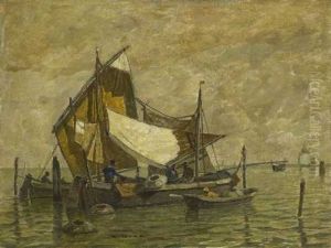 Venezianische Fischerboote Venezianische Fischerboote
