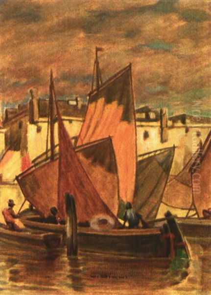 Segelboote In Sudlichem Hafen - view 1