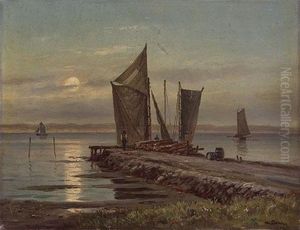 A Sunset In The Pier