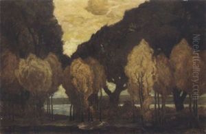 A Wood By A Lake A Wood By A Lake