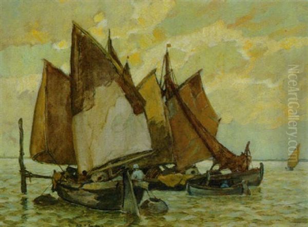 Fischerboote Bei Palestrina - view 1