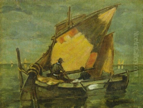 Fischerbote (in Der Lagune Von Chioggia?) - view 1