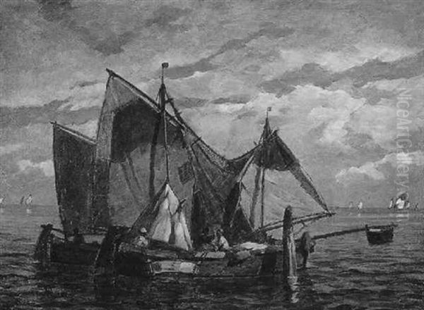 Fischerboote Auf See - view 1