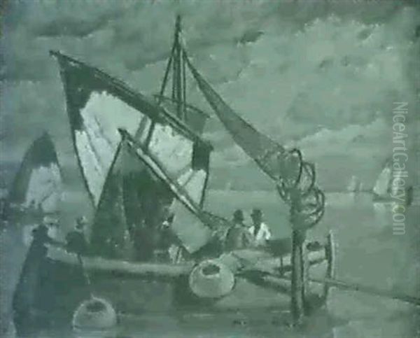 Fischerboote Vor Chioggia - view 1