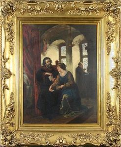 The Fortune Teller by Adolf Alexander Dillens