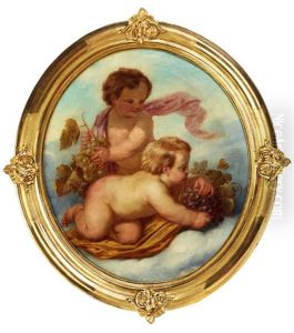 Allegorie Des Herbstes by Hendrick Joseph Dillens