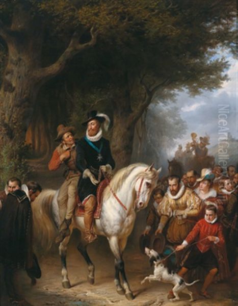 Heinrich Iv Und Der Muller - view 1