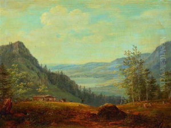 Oberbayerische Landschaft - view 1
