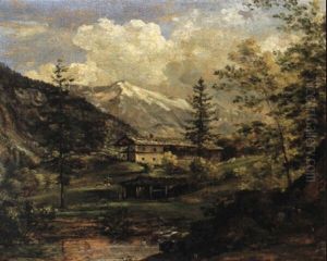 Oberbayerische Landschaft by Cantius Dillis