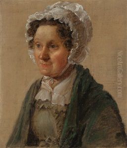 Bildnis Einer Frau Mit Weiser Haube