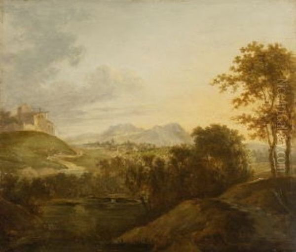 Oberitalienische Landschaft - view 1