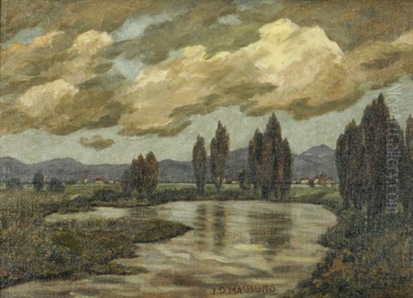 Landschaft Im Rheintal - view 1