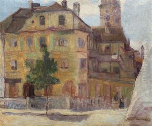 The Cathedral's Tower In Sibiu