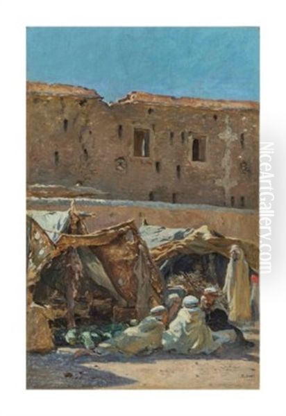 Le Marche De Brezina, Algerie - view 1