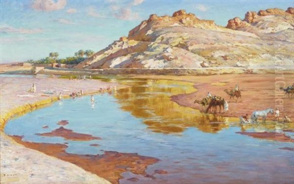 Une Crue De L'oued M'zi - view 1