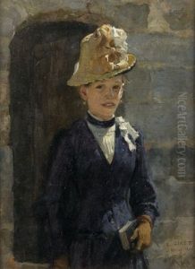 Elegante Femme Au Chapeau Elegante Femme Au Chapeau