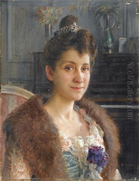 Portrait De Mme C., Soeur De L'artiste - view 1