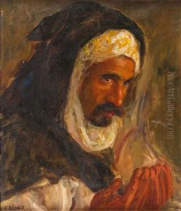 Portrait D'homme En Priere