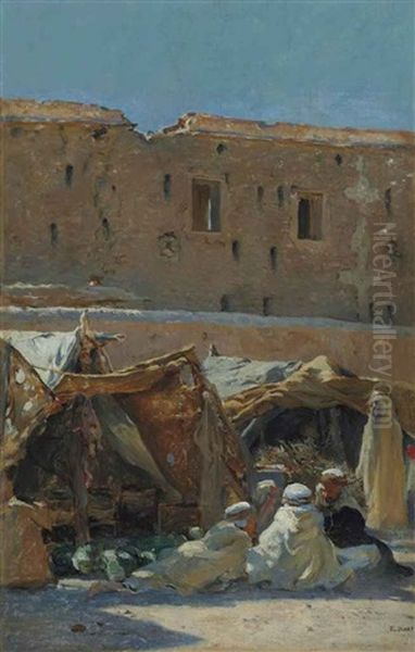 Le Marche De Brezina, Algerie - view 1