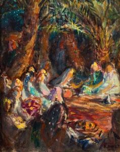 Etude Pour Elles Se Couperent Les Mains (study)