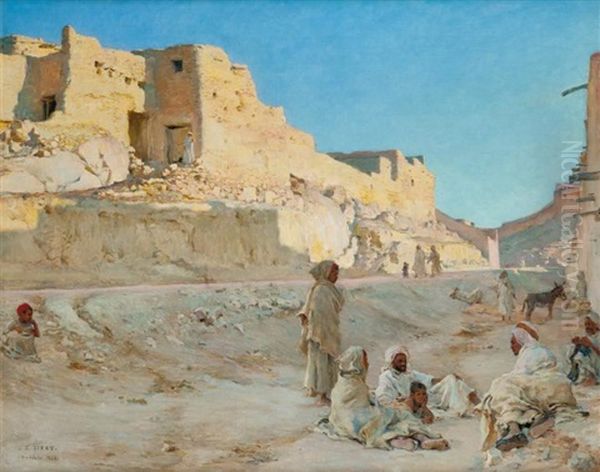 Repos Dans Une Rue De Bou-saada - view 1