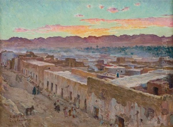 Coucher De Soleil Sur Laghouat (algerie) - view 1