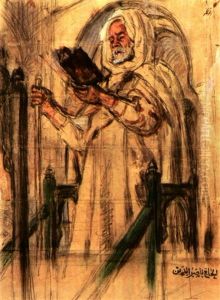La Lecture Du Coran by Alphonse Etienne Dinet
