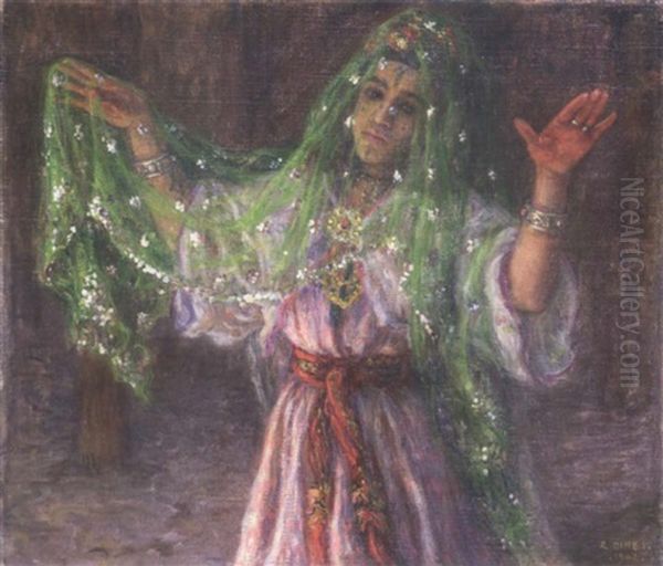 Jeune Danseuse Au Voile Vert - view 1