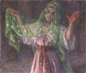 Jeune Danseuse Au Voile Vert