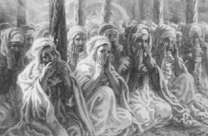 La Fin De La Priere: Amine by Alphonse Etienne Dinet
