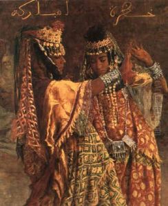 Danseuses De La Tribu Des Ouled-nail by Alphonse Etienne Dinet