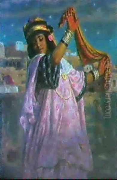 Danseuse Ouled-nail Au Clair De Lune - view 1