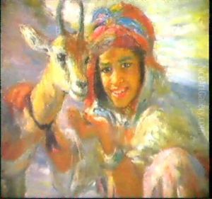 La Fillette Et La Gazelle