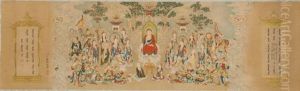 Attributed To Ding Guanpeng (?-1790) Painting Attributed To Ding Guanpeng (?-1790) Painting